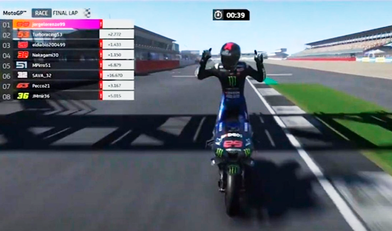 De regreso a las carreras y ganando con Jorge Lorenzo