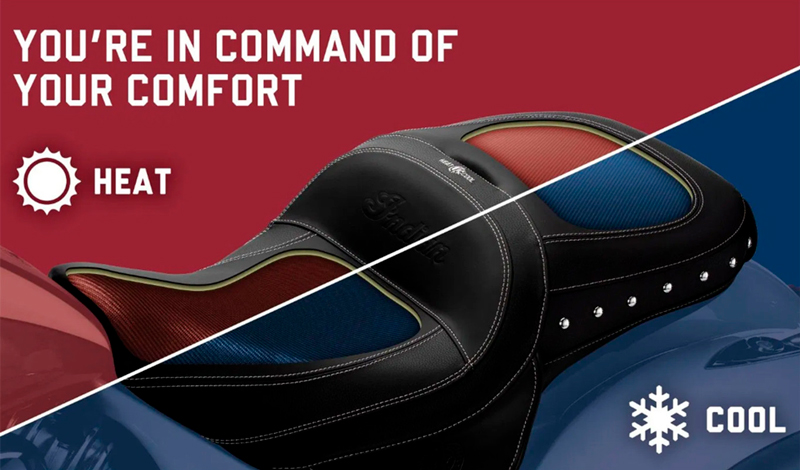 Viaja más cómodo con el asiento ClimaCommand Classic de INDIAN