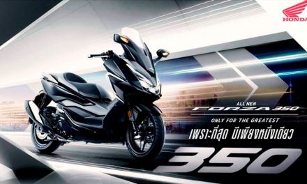 Honda Forza 350 2021, desde Tailandia