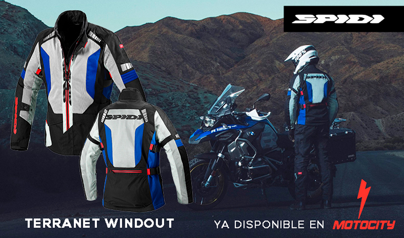 ¡Equípate con Spidi, seguridad italiana al rodar!