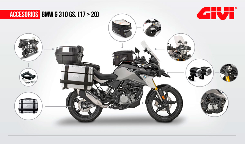 Equipa de pies a cabeza tu BMW G310 con Surtimoto