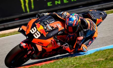 Brad Binder, ganador de la tercera carrera de MotoGP