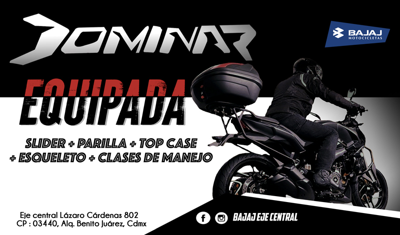 ¡Basta de soñar!, la Dominar 400 totalmente equipada ya está aquí