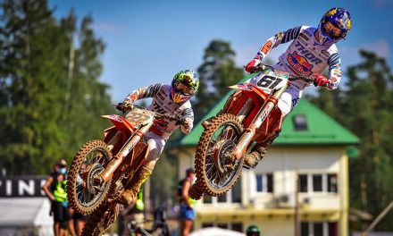 Jeffrey Herlings, ganador del MXGP en Kegums