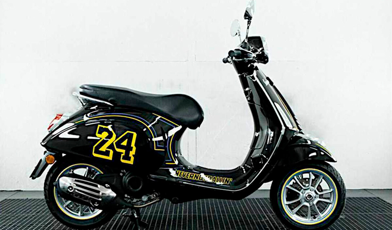 Vespa edición especial con sabor a baloncesto