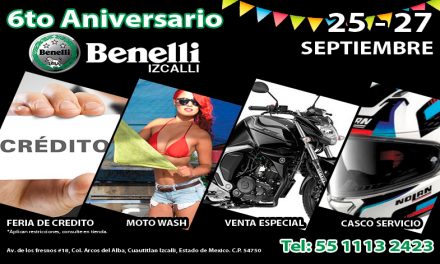 ¡Estamos de fiesta con BENELLI!