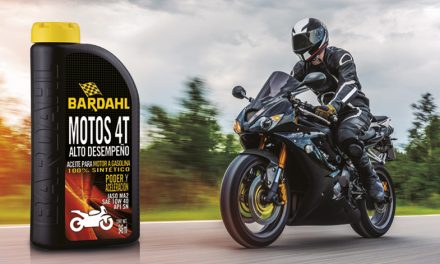 Bardahl 4T SYN 10W40 SN JASO MA2, para motos de alto desempeño