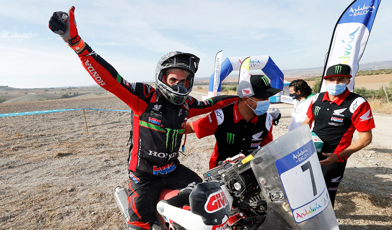 Kevin Benavides, ganador del Andalucía Rally