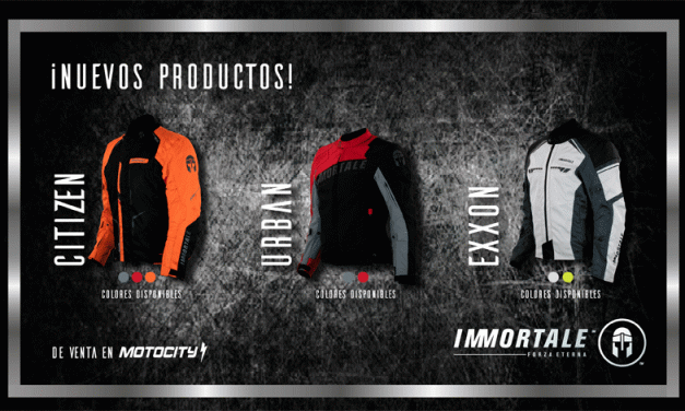 ¡Llegaron los nuevos modelos de chamarras Immortale!