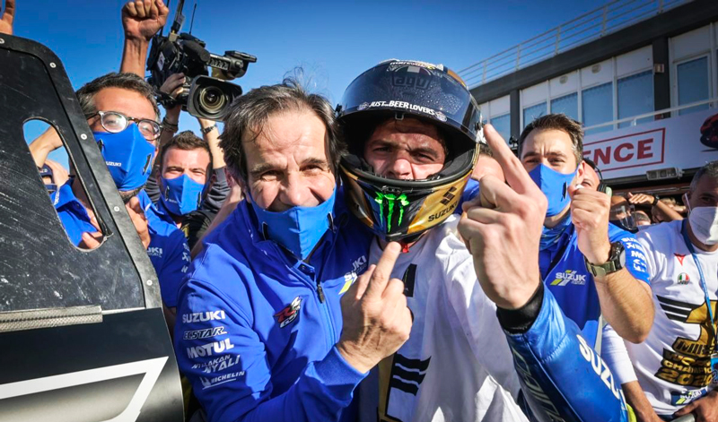 Joan Mir, nuevo campeón del mundo de MotoGP