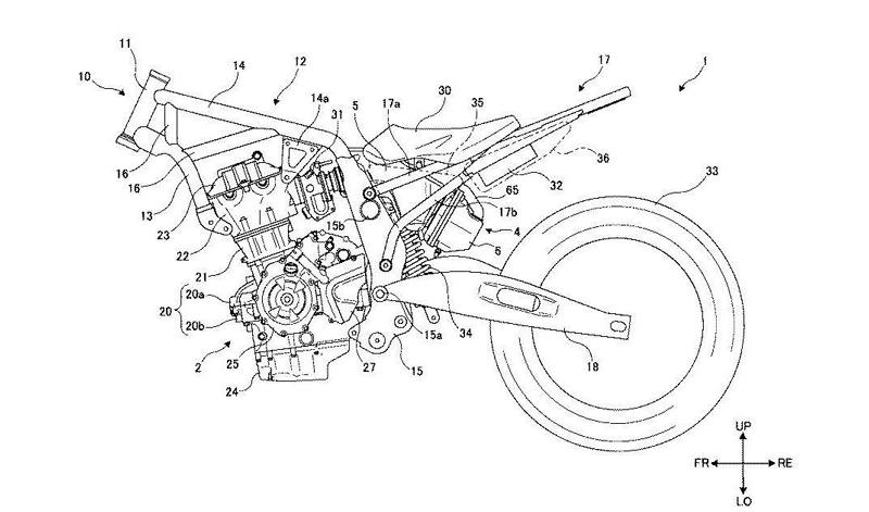 Suzuki con motor bicilíndrico en paralelo