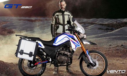 Te mostramos la nueva VENTO GT250 Adventurer
