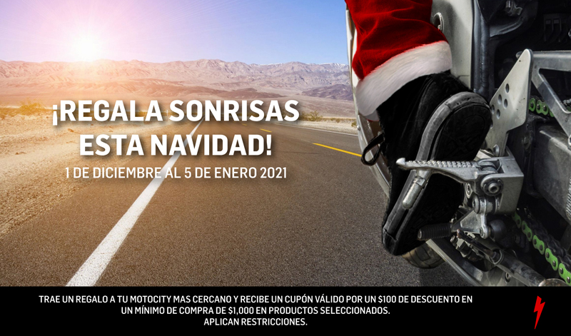 Obtén descuentos en Motocity y has feliz a un niño en navidad