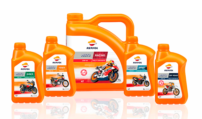 Lubricantes Repsol Moto, formulados a prueba de campeones