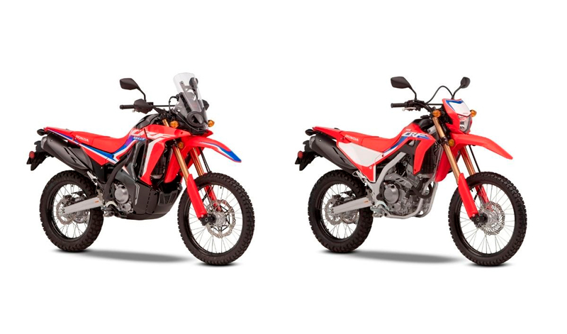 Nuevas Honda CRF300L y CRF300 Rally 2021