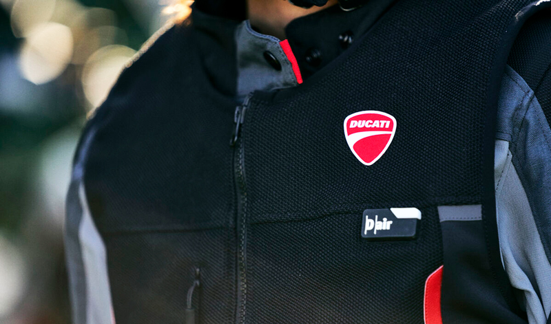 Dainese aplica su tecnología para la nueva Ducati Smart Jacket