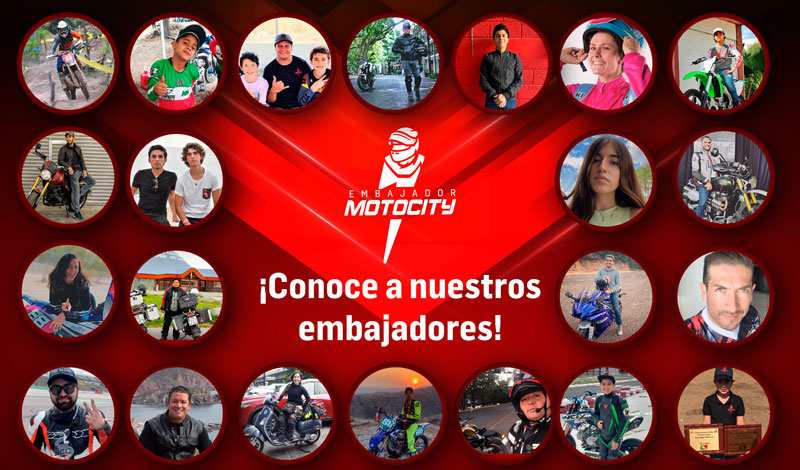 Conoce al equipo de Embajadores Motocity