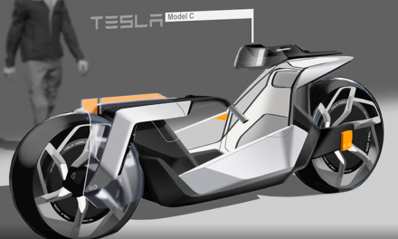 ¡De impacto!, la moto futurista de Tesla