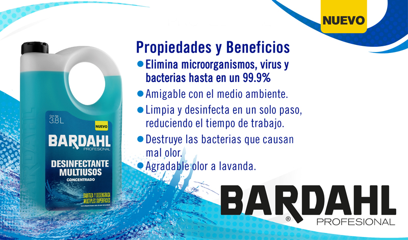 BARDAHL Desinfectante Multiusos Concentrado