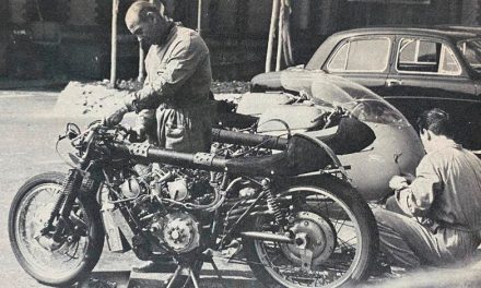 Moto Guzzi de ocho cilindros