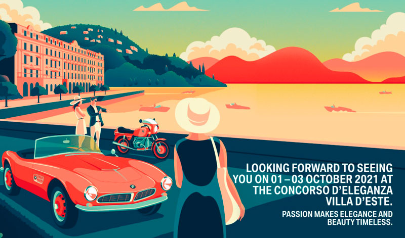 Concorso d’Eleganza Villa d’Este 2021: aplazado hasta octubre de 2021