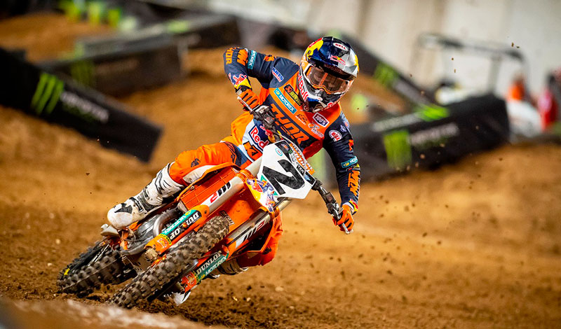 Cooper Webb y su segunda victoria consecutiva en Orlando