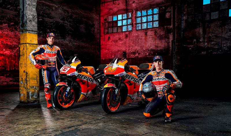 Repsol Honda presenta a su equipo de MotoGP