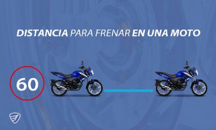Conoce la distancia correcta para frenar en moto, por ITALIKA