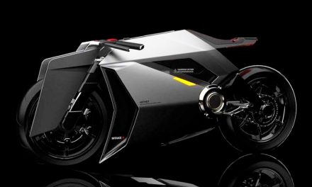 Aether, una moto eléctrica que purifica el aire mientras circula