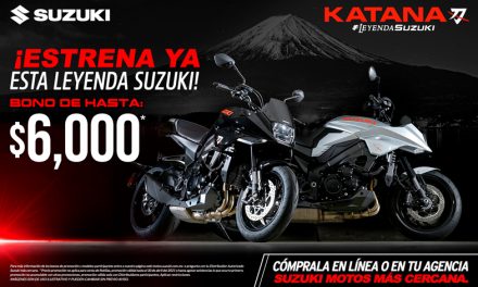 ¡Atención Fans de #SuzukiKatana!