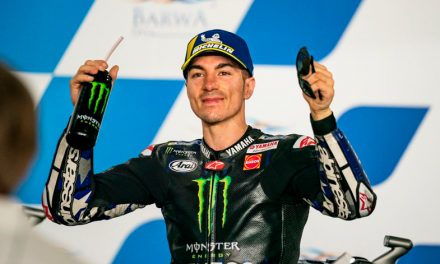 Maverick Viñales  con Yamaha se apodera del primer podio de MotoGP