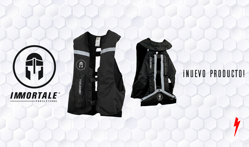 SECURITY VEST IMMORTALE, Próximamente disponible en MOTOCITY