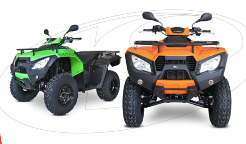 Modelos Off Road de Kymco