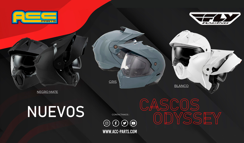 Nuevos cascos ODYSSEY ADV