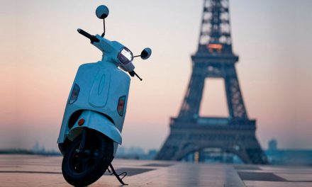 Mob-ion AM1, un scooter eléctrico que funciona con hidrógeno