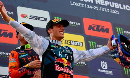 Jorge Prado consigue su primera victoria de la temporada en MXGP