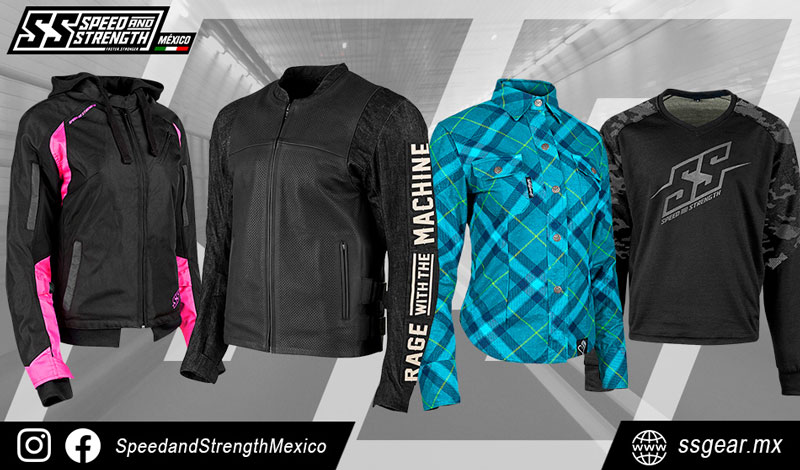 Chamarras y Camisas Speed And Strength