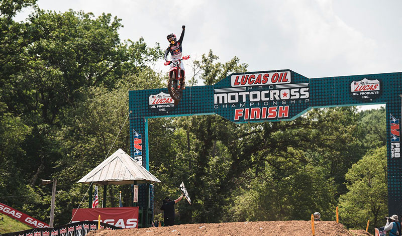 Justin Barcia consigue su primer triunfo en AMA Motocross