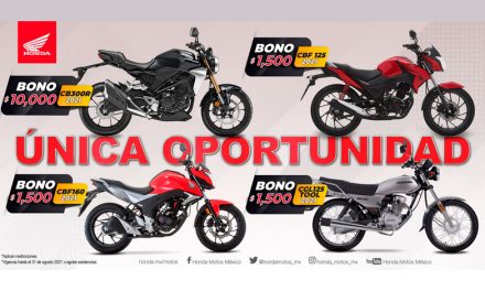 Llegó el momento de estrenar una HONDA