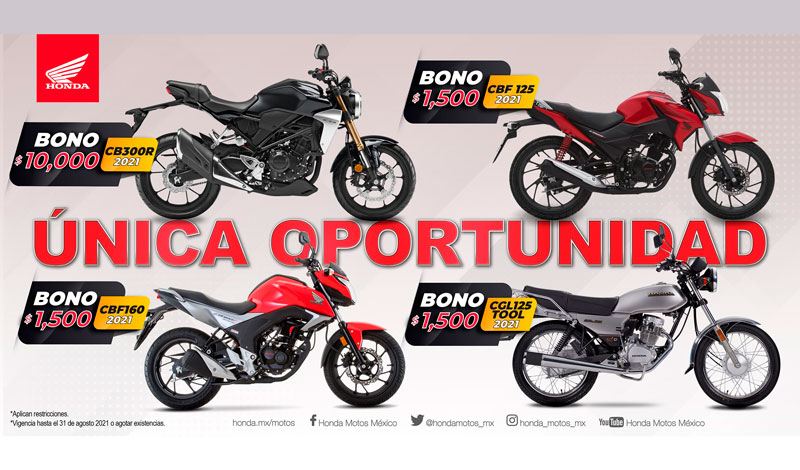 Llegó el momento de estrenar una HONDA