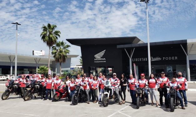 Honda PowerHouse Culiacán se galardona con una rodada hacia la playa