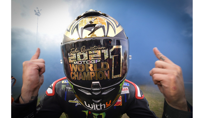 Fabio Quartararo, ganador del Campeonato Mundial de MotoGP