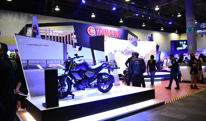 YAMAHA sorprende con su stand a un sinfín de visitantes en EXPO MOTO 2021