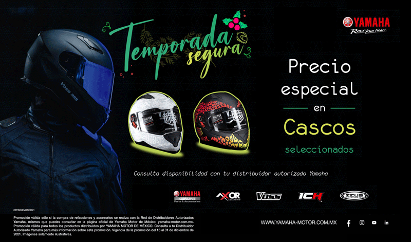 ¡No te quedes sin tu casco y estrena antes de que termine el año!