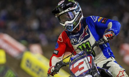 Eli Tomac, ganador de la cuarta ronda del Campeonato AMA Supercross