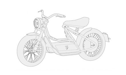 Brixton patenta una motocicleta eléctrica estilo minimalista