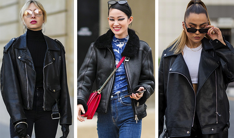 La icónica chamarra de cuero viene fuerte este 2022.