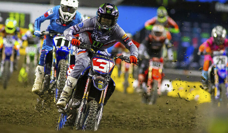 Eli Tomac, ganador del AMA Supercross de Seattle