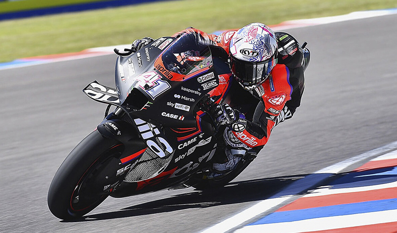 Aprilia consigue su primer triunfo en el Campeonato Mundial de MotoGP