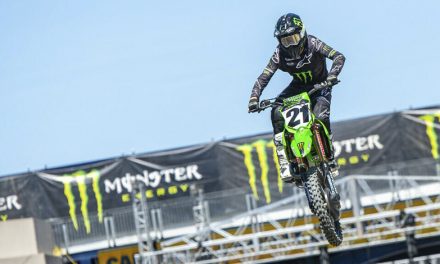 Jason Anderson con Kawasaki se apodera del AMA Supercross en Foxborough